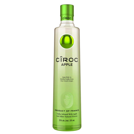 Ciroc Apple Flavored Vodka 70 - 375ML - Front