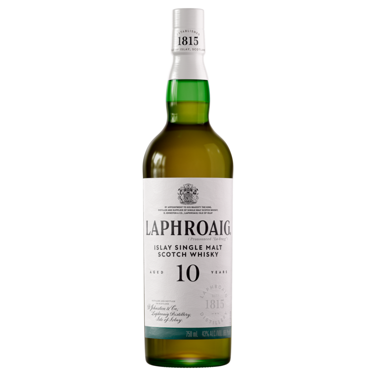 Laphroaig Single Malt Scotch 10 Yr 86 - 750ML - Front