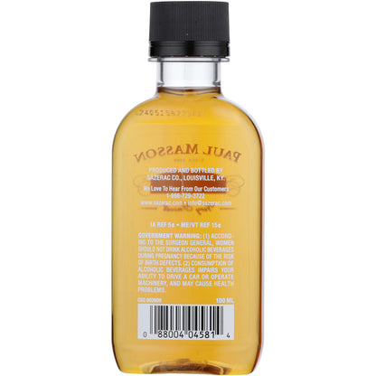 Paul Masson Brandy Grande Amber Vs 80 - 100ML - Back