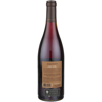 Aquinas Pinot Noir North Coast - 750ML - Back