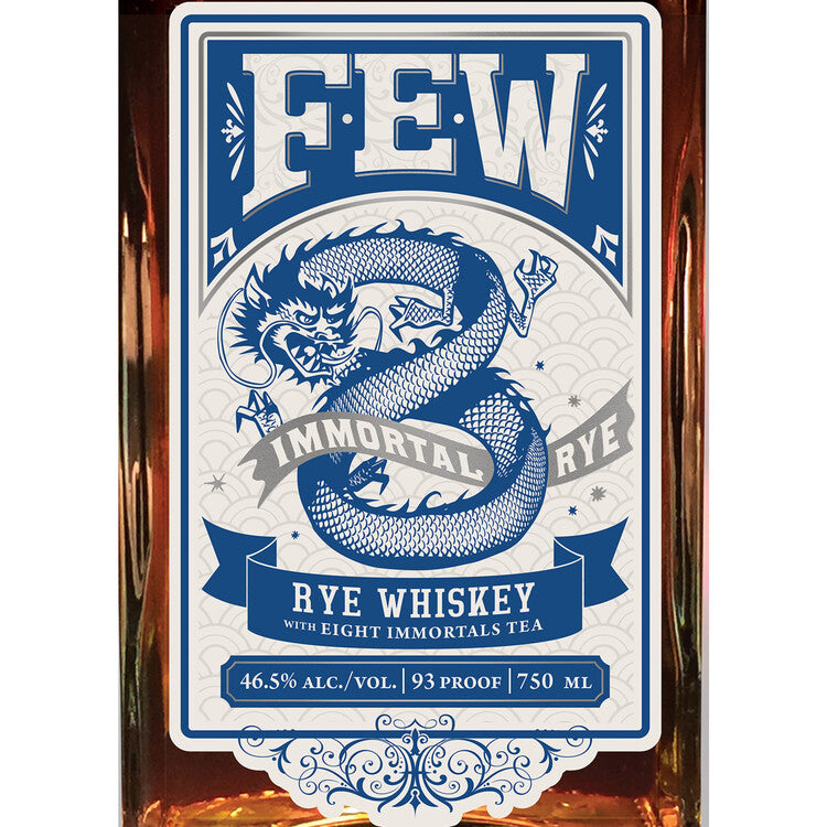 Few Rye Whiskey Immortal 93 - 750ML - Front Label