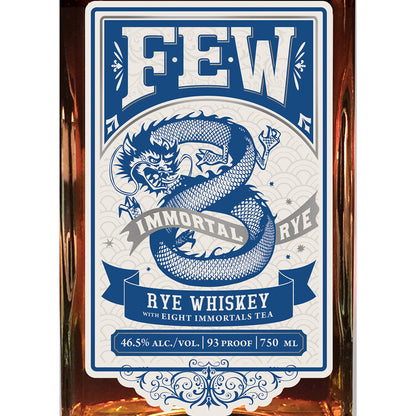 Few Rye Whiskey Immortal 93 - 750ML - Front Label