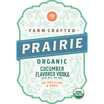 Prairie Cucumber Flavored Vodka 70 - 1.75L - Front Label