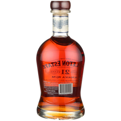 Appleton Estate Aged Rum 21 Yr 86 - 750ML - Back