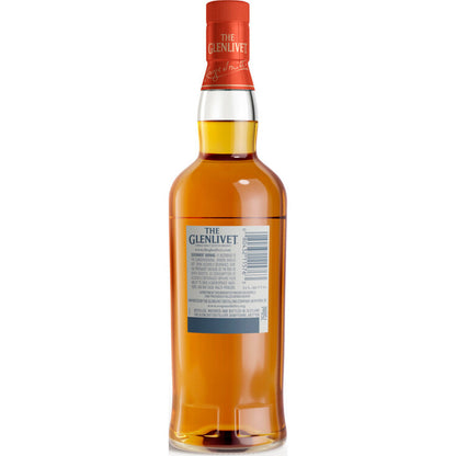The Glenlivet Single Malt Scotch Caribbean Reserve 80 - 750ML - Back