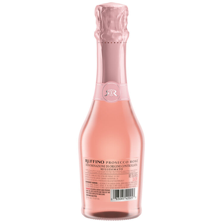 Ruffino Prosecco Rose Millesimato 2022 - 187ML