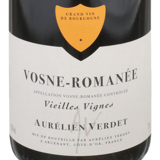 Aurelien Verdet Vosne Romanee Vieilles Vignes 2020 - 750ML - Front Label