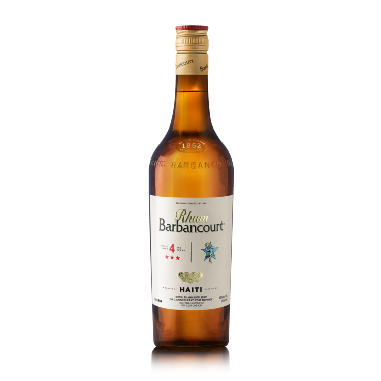 Rhum Barbancourt Aged Rum Three Star 4 Yr 86 - 750ML - Front