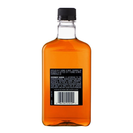 Korbel Brandy 80 - 375ML - Back