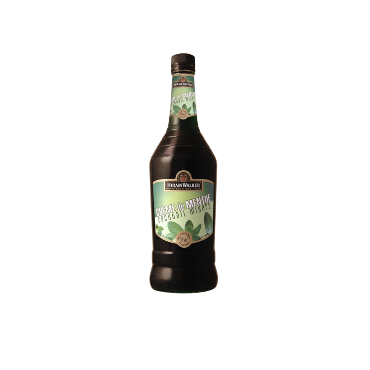 Hiram Walker Creme De Menthe Green 30 - 1.0L - Front