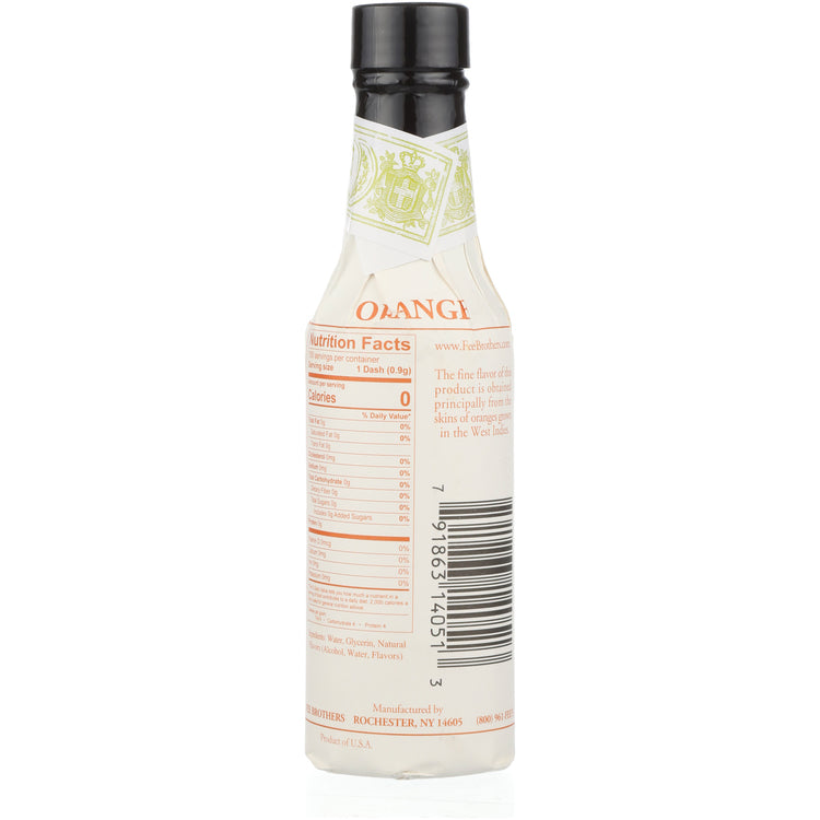 Fee Brothers Bitters West Indian Orange - 5 Z - Back