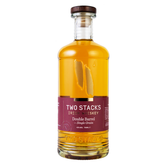 Two Stacks Single Grain Irish Whiskey Double Barrel 86 - 700ML - Front