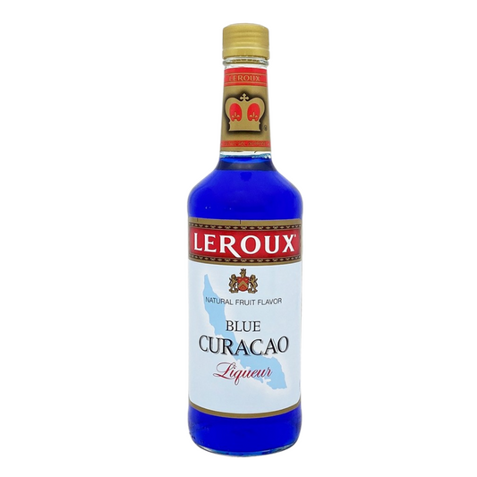 Leroux Curacao Blue 30 - 750ML - Front
