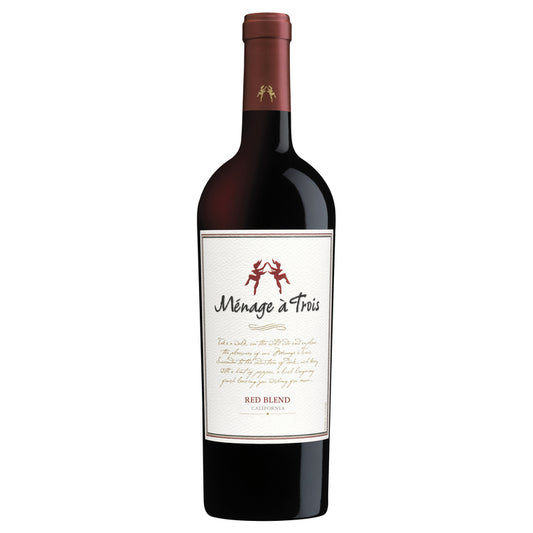 Menage A Trois Red Wine California - 750ML