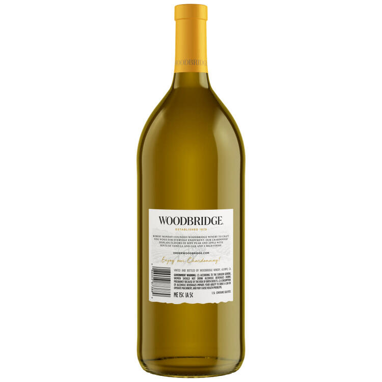 Woodbridge Chardonnay California - 1.5L - Back