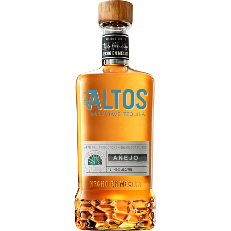 Olmeca Altos Tequila Anejo 80 - 1.0L - Front
