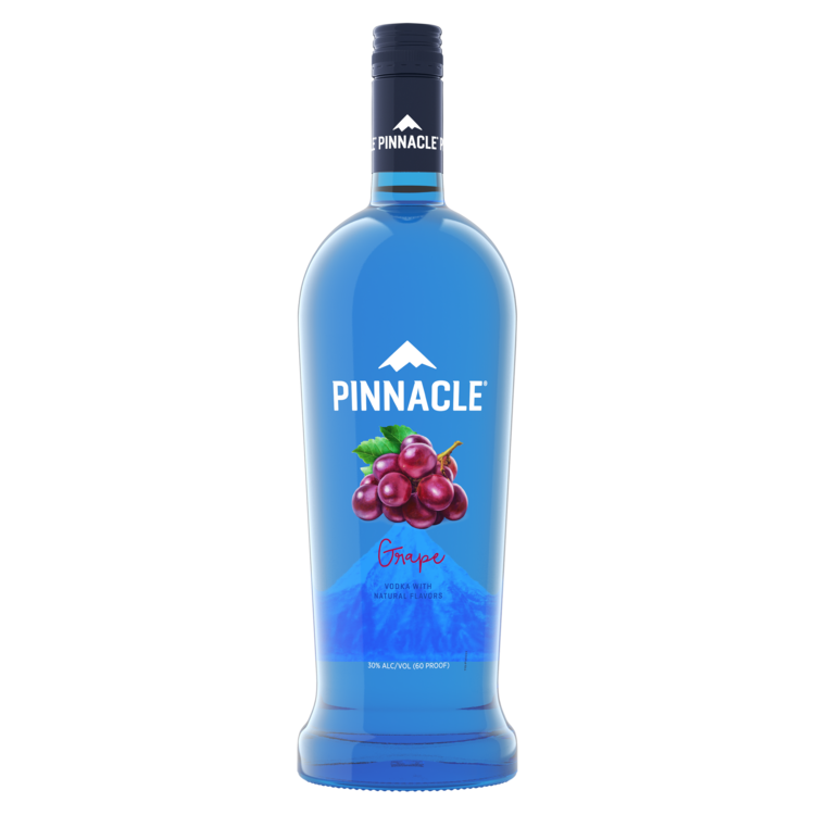 Pinnacle Grape Flavored Vodka 60 - 1.0L - Front