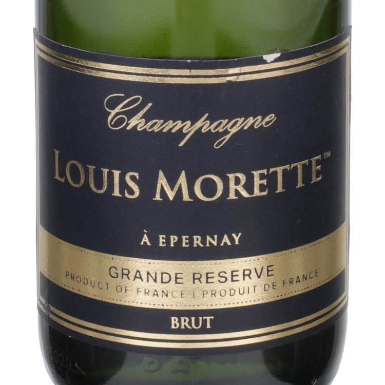 Louis Morette Champagne Grande Reserve Brut - 375ML - Front Label