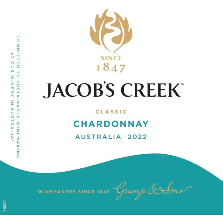 Jacob'S Creek Chardonnay Australia - 750ML