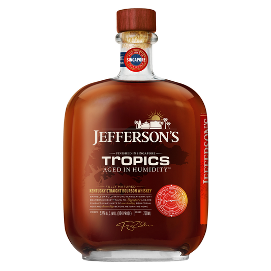 Jefferson'S Straight Bourbon Tropics Aged In Humidity 104 - 750ML