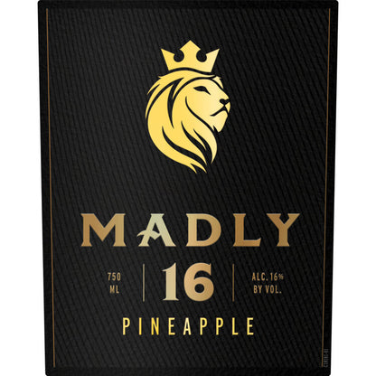 Madly Pineapple Flavored Wine - 750ML - Front Label