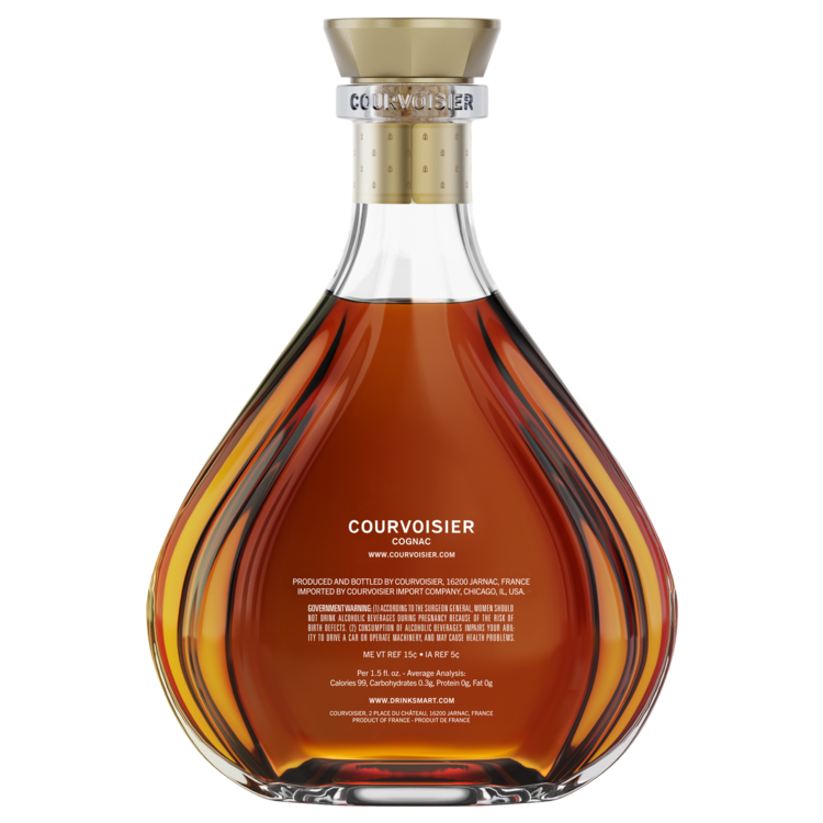 Courvoisier Cognac Xo 80 - 750ML - Back