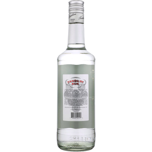 Tanduay White Rum 80 - 750ML - Back
