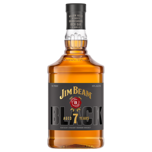 Jim Beam Straight Bourbon Black 7 Yr 90 - 1.0L - Front