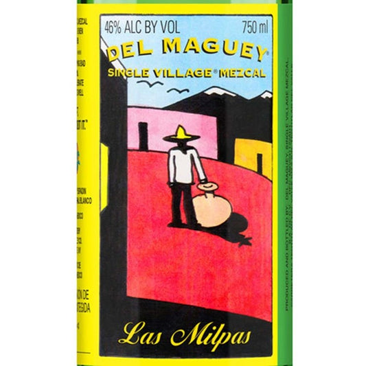 Del Maguey Mezcal Single Village Las Milpas 92 - 750ML - Front Label