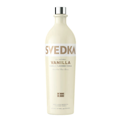 Svedka Vanilla Flavored Vodka 70 - 1.0L - Front Label