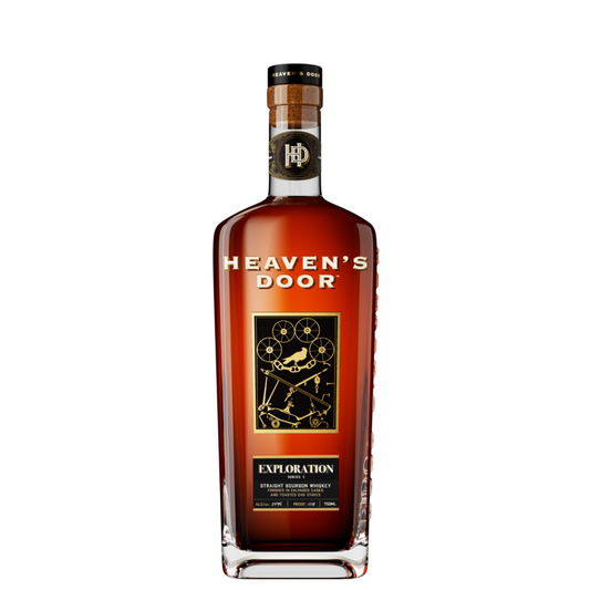 Heaven's Door Straight Bourbon Exploration Series #1 Finished In Calva - 750ML - Front
