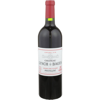Chateau Lynch Bages Pauillac 2010 Wood Box - 750ML - Front