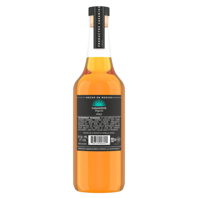 Casamigos Tequila Anejo 80 - 750ML - Back