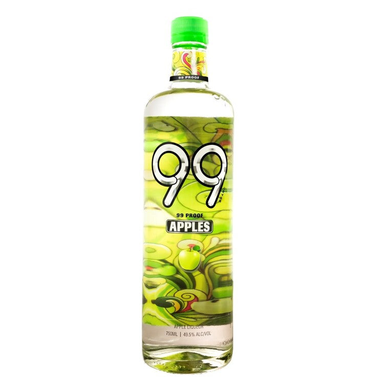 99 Brand Apple Schnapps 99 - 750ML - Front
