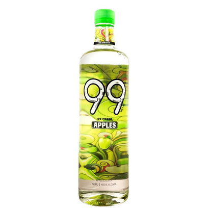 99 Brand Apple Schnapps 99 - 750ML - Front