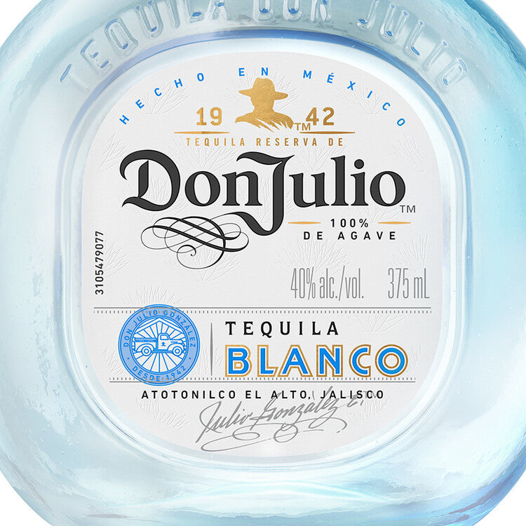 Don Julio Tequila Blanco 80 - 375ML - Front Label