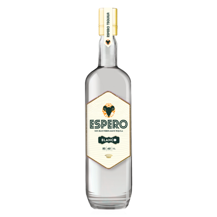 Espero Tequila Blanco 80 - 1.0L - Front