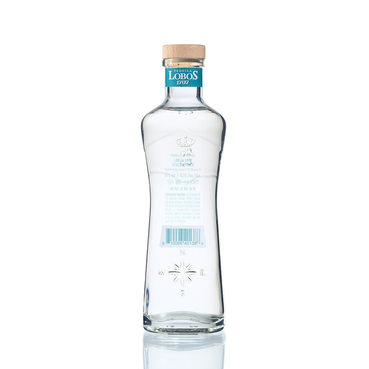 Lobos 1707 Tequila Joven 80 - 375ML - Back