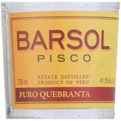 Barsol Pisco Puro 82.6 - 700ML