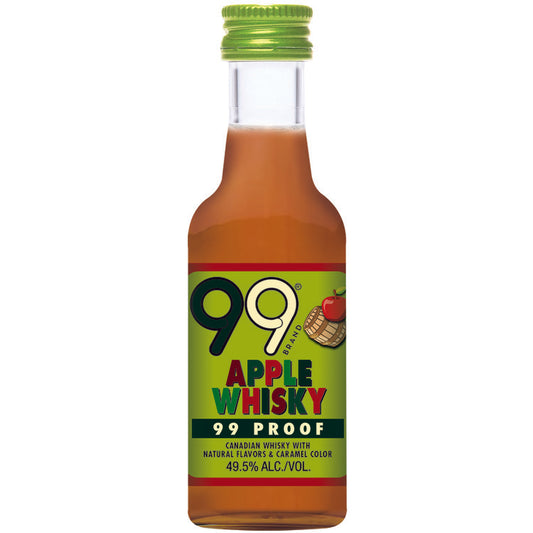 99 Brand Apple Flavored Whiskey 99 - 50ML
