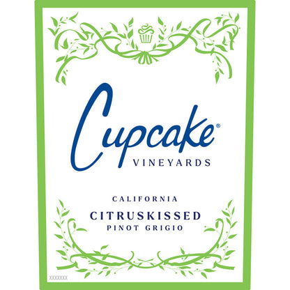 Cupcake Vineyards Pinot Grigio Citruskissed California - 750ML
