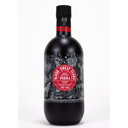 Blood Sweat Tears Vodka 80 - 750ML - Front