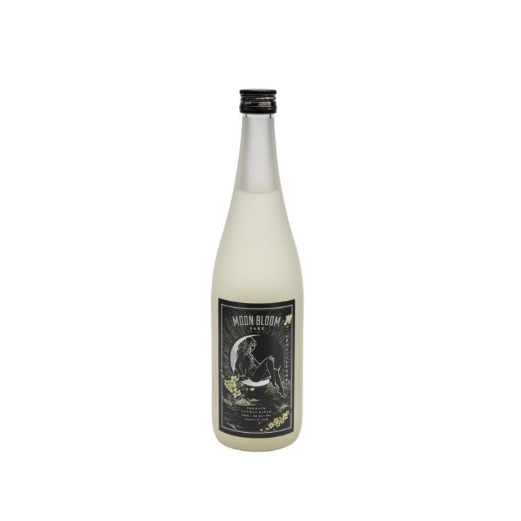 Moon Bloom Junmai Ginjo Sake - 720ML - Front