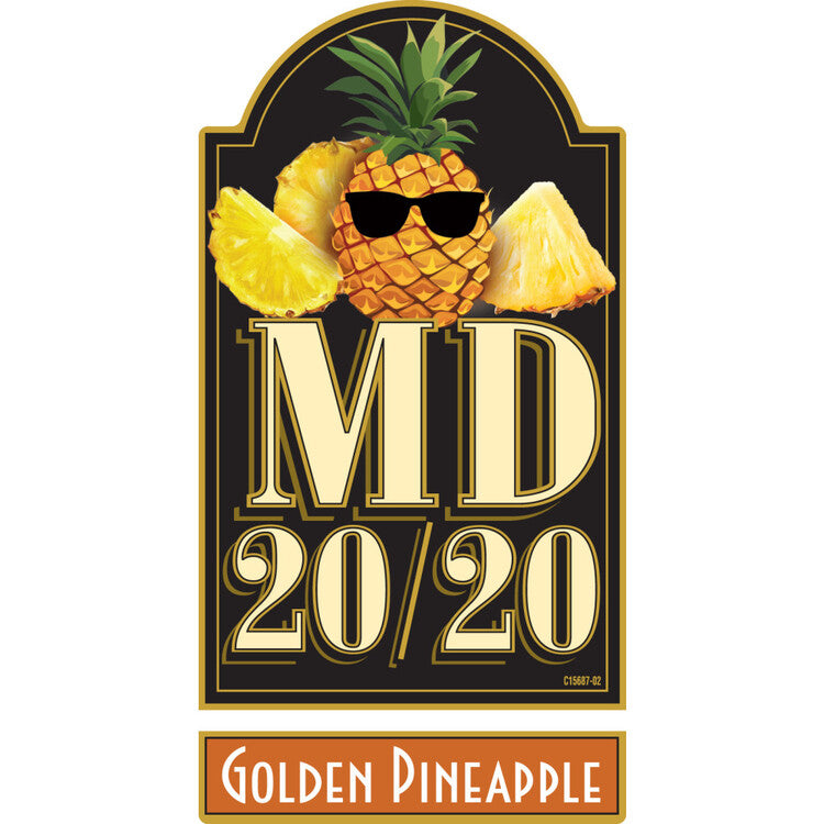 Md 20/20 Pineapple Gold Limited Edition - 750ML - Front Label