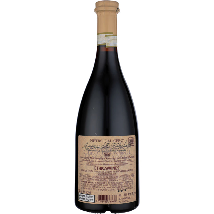 Ca Dei Frati Amarone Della Valpolicella Pietro Dal Cero 2016 - 750ML