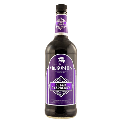 Mr. Boston Black Raspberry Liqueur 30 - 1.0L - Front