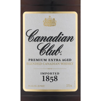 Canadian Club Canadian Whisky 80 - 375ML
