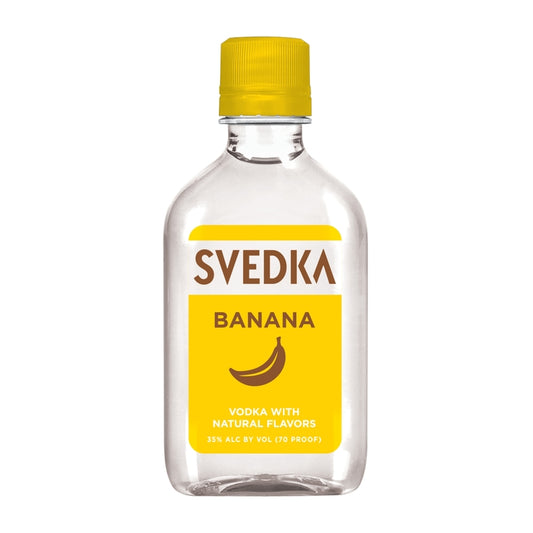 Svedka Banana Flavored Vodka 70 - 50ML - Front