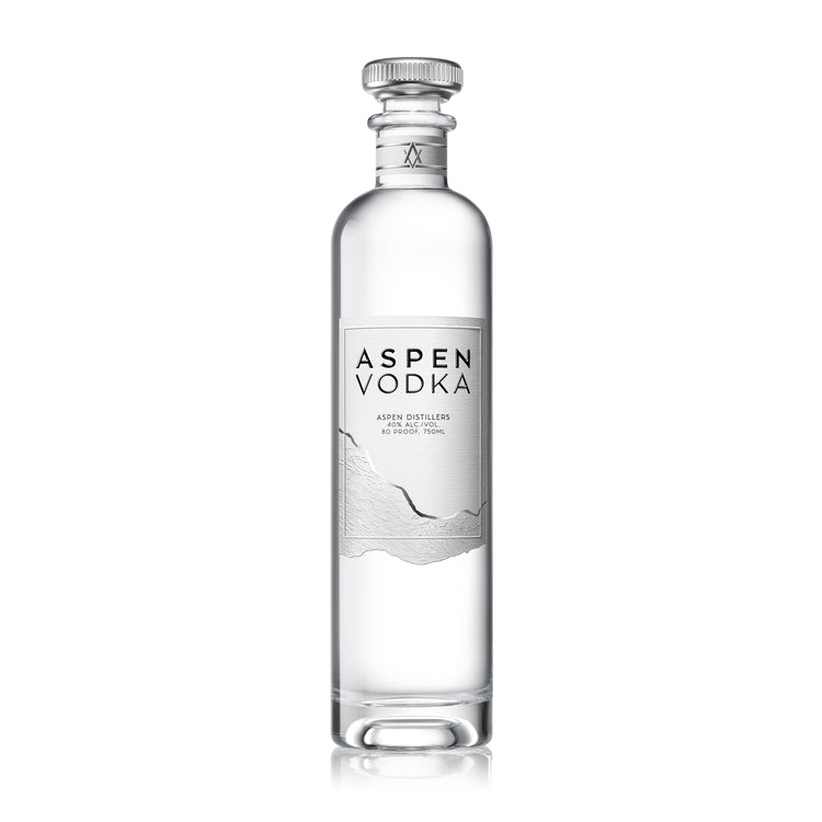 Aspen Vodka 80 - 750ML - Front