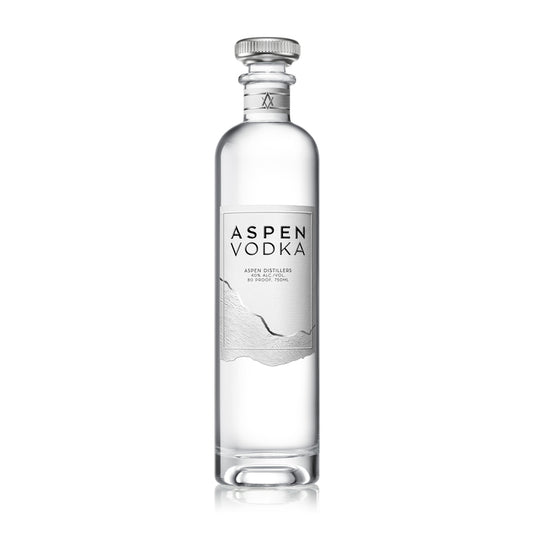 Aspen Vodka 80 - 750ML - Front